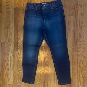 Hannah Women's Dark Blue Skinny Jeans